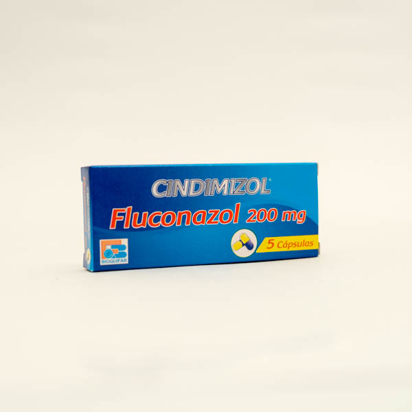 CINDIMIZOL TAB 200MG X 5 FLUCONA BIOQUIFAR