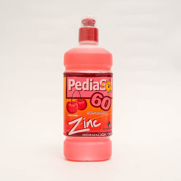 PEDIASOL 60 CON ZINC CERE X500ML QUIBI