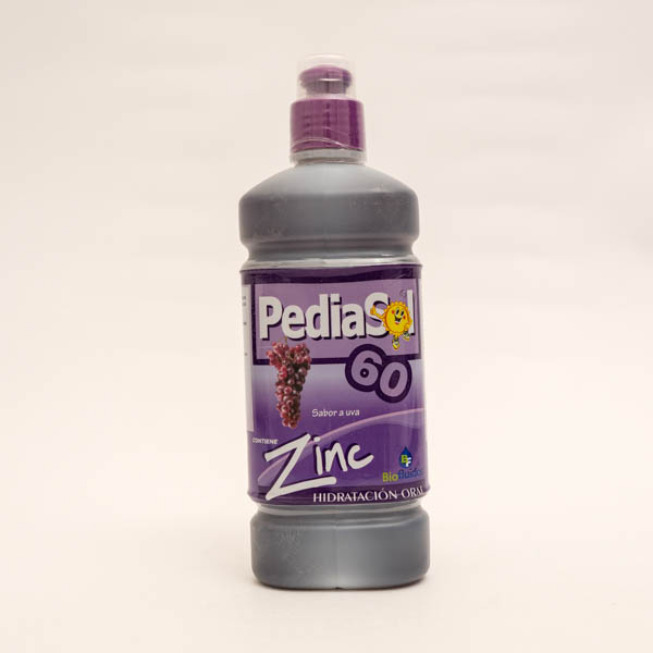 PEDIASOL 60 CON ZINC UVA X500ML QUIBI