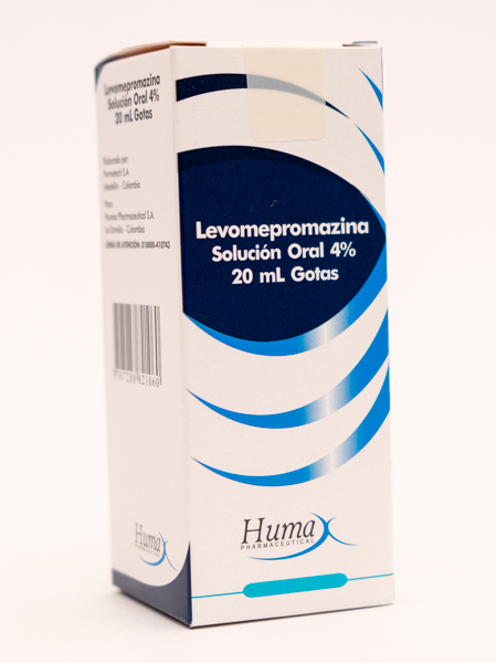 LEVOMEPROMAZINA SUS 40MG X 20ML HUMAX