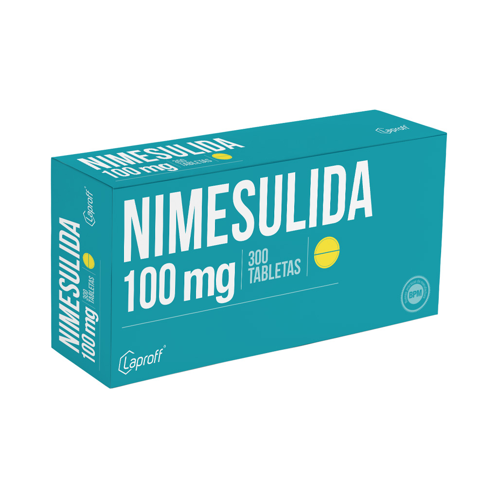 NIMESULIDA TAB 100MG X 300  LAPROFF