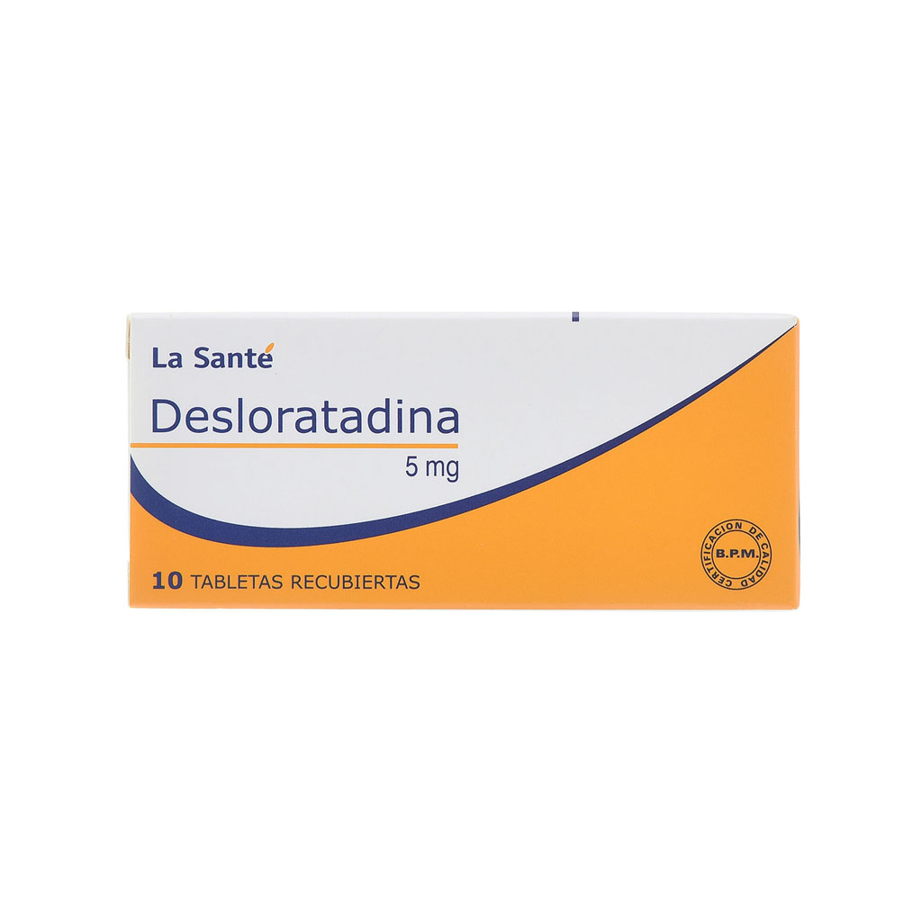 DESLORATADINA TAB 5MG X 10 LASANTE