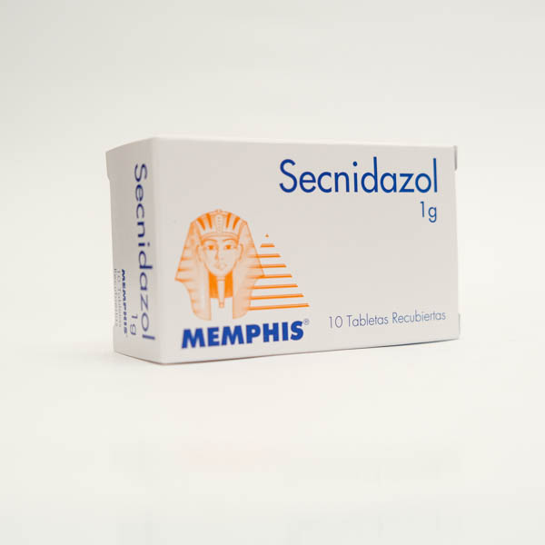 SECNIDAZOL TAB 1G X 10 MEMPHIS