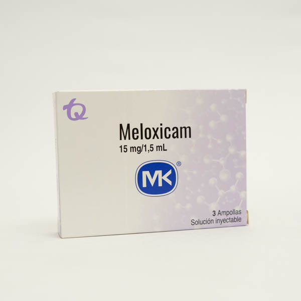 MELOXICAM AMP 15MG X 3  MK