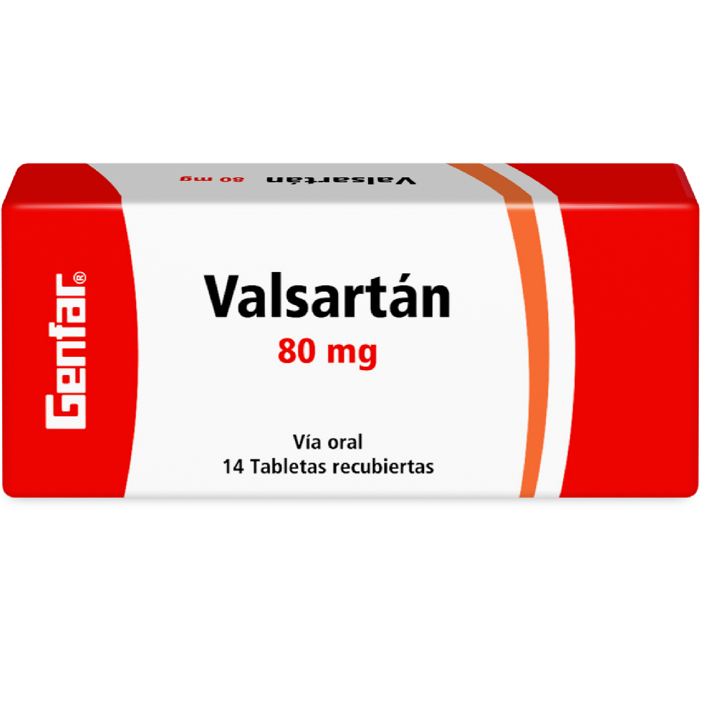 VALSARTAN TAB 80MG X 14 GF