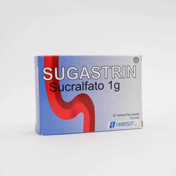 SUCRALFATO TAB 1GR X 20  SUGASTRIN