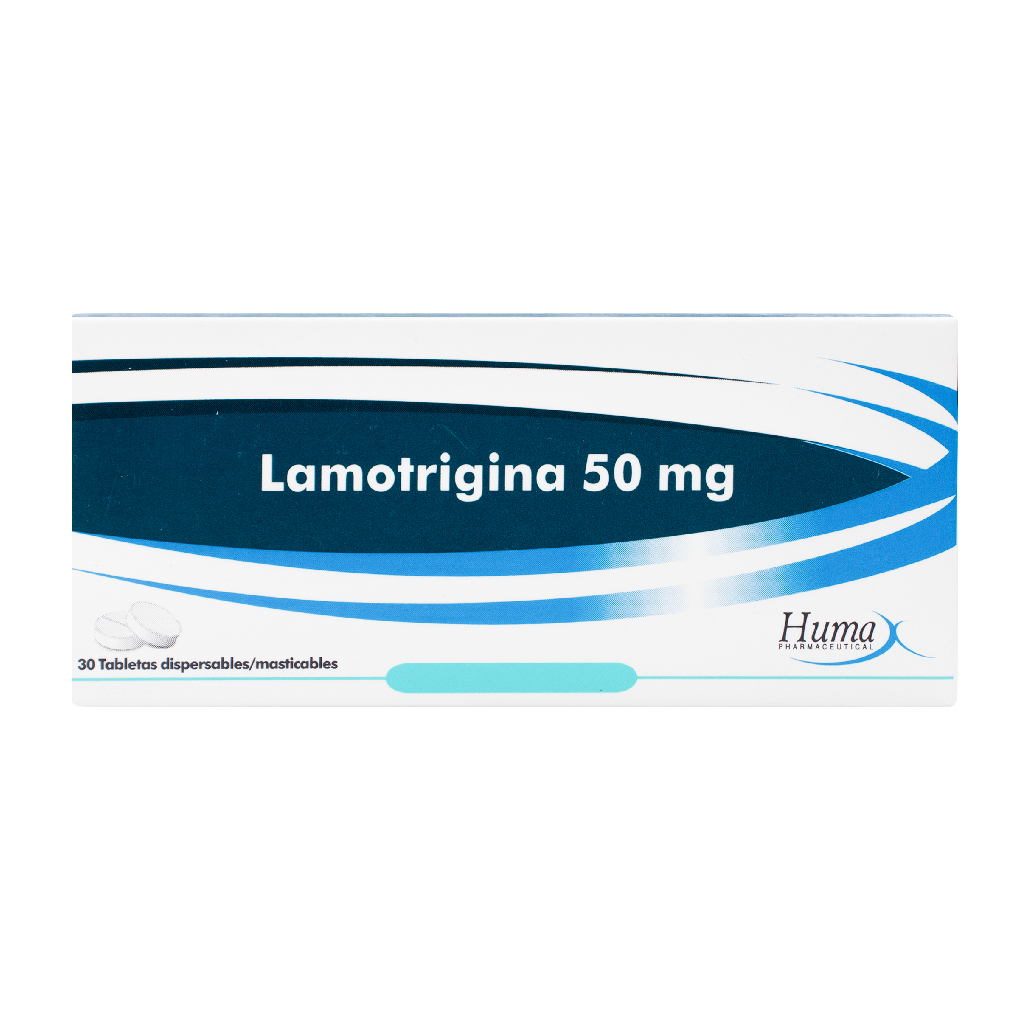 LAMOTRIGINA TAB 50MG X 30  MASTIC HUMAX