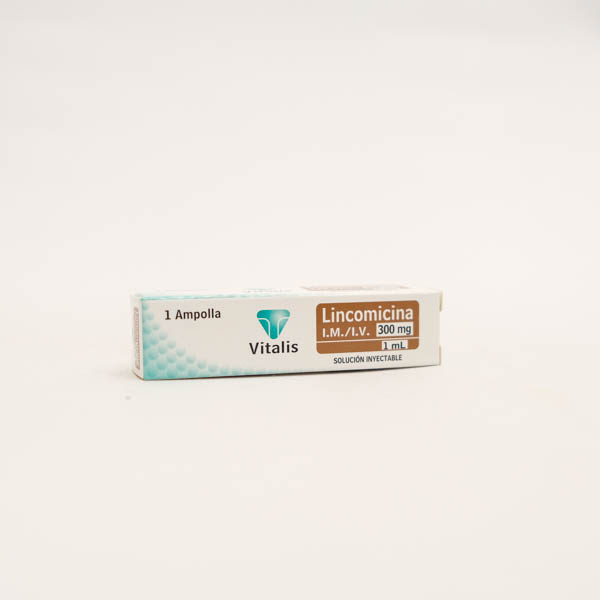 LINCOMICINA AMP 300MG X 1  VITALIS