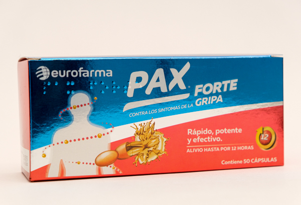 PAX FORTE CAP 400MG X 50  EURO PAX