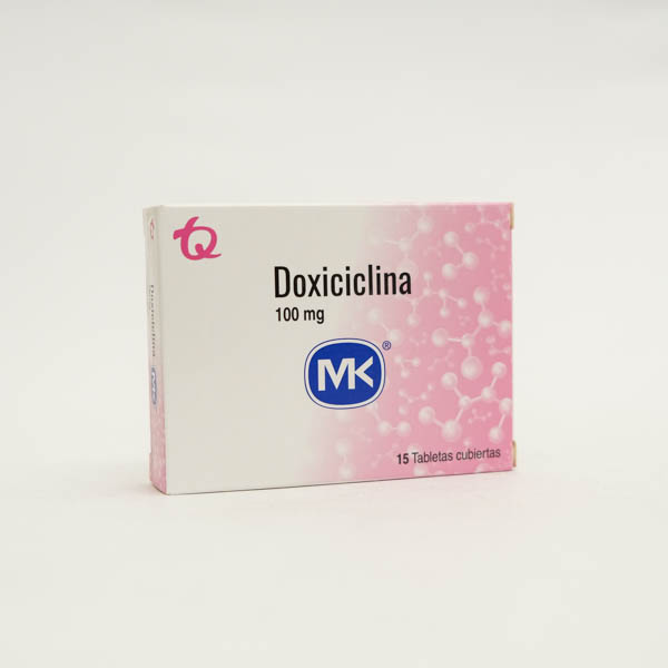 DOXICICLINA TAB 100MG X 15  MK