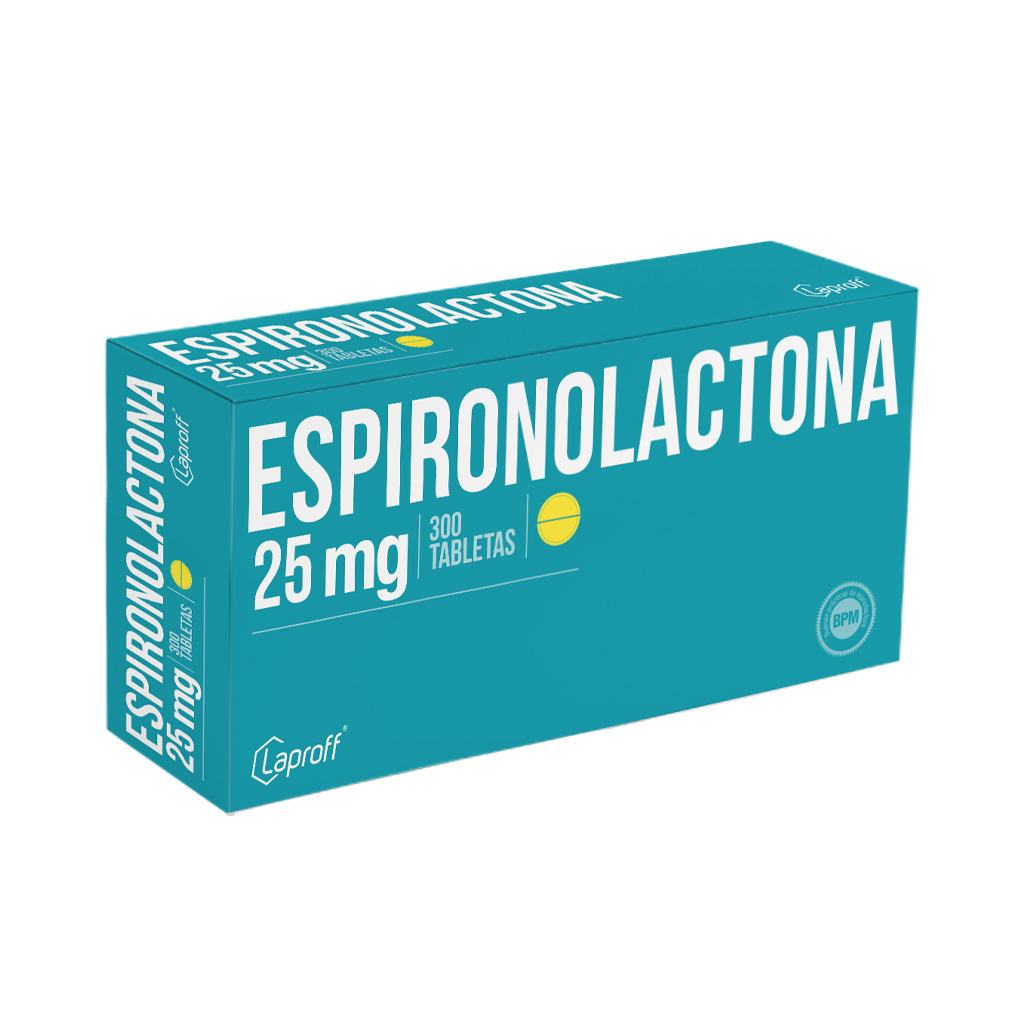 ESPIRONOLACTONA TAB 25MG X 300  LAPROFF