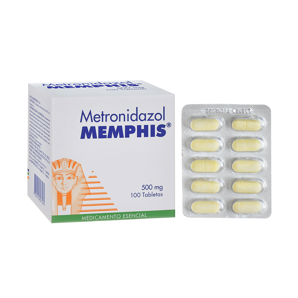 METRONIDAZOL TAB 500MG X 100 MEMPHIS