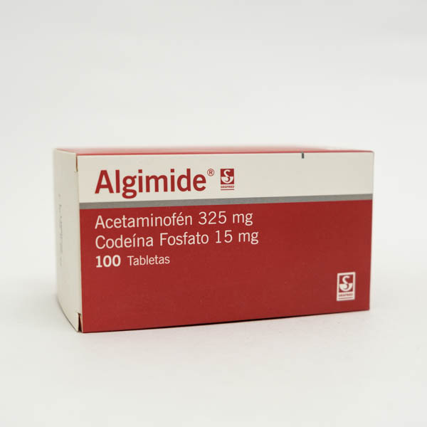 ALGIMIDE TAB 325MG 15MG X 100  SIEGFRIED