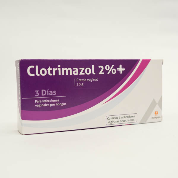 CLOTRIMAZOL CREM VAG 2PORC X 20GR MEMPHIS