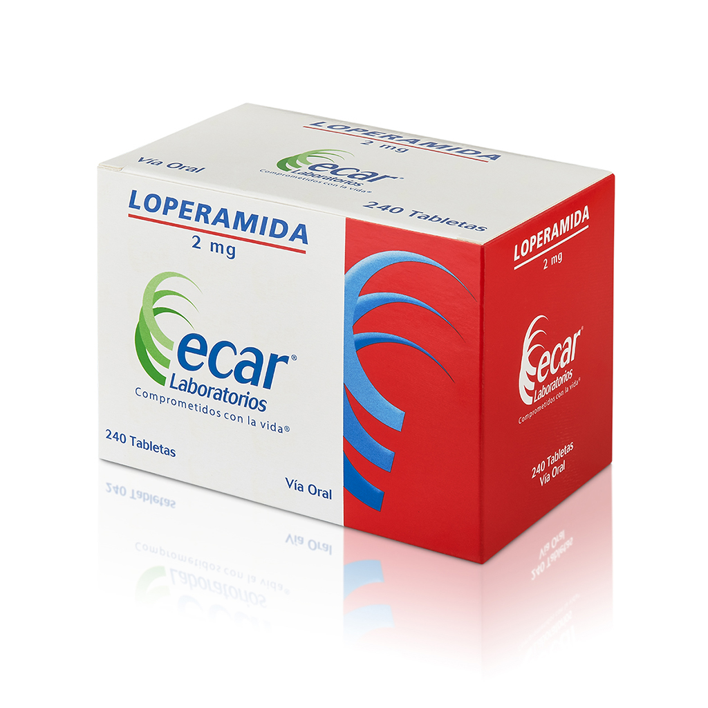 LOPERAMIDA TAB 2MG X 240  ECAR