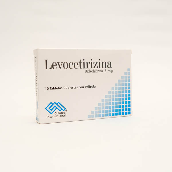 LEVOCETIRIZINA TAB 5MG X 10  COLMED