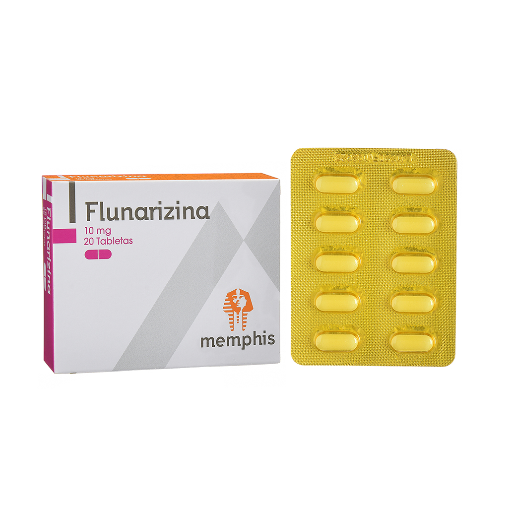 FLUNARIZINA TAB 10MG X 20 MEMPHIS