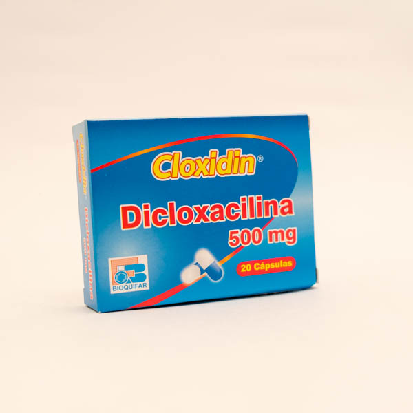 CLOXIDIN CAP 500MG X 20  BIOQUIFAR