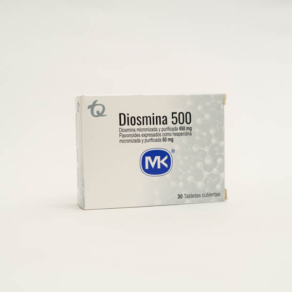 DIOSMINA TAB 500MG X 30 MK