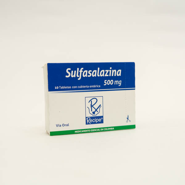 SULFASALAZINA TAB 500MG X 10  BUSSIE