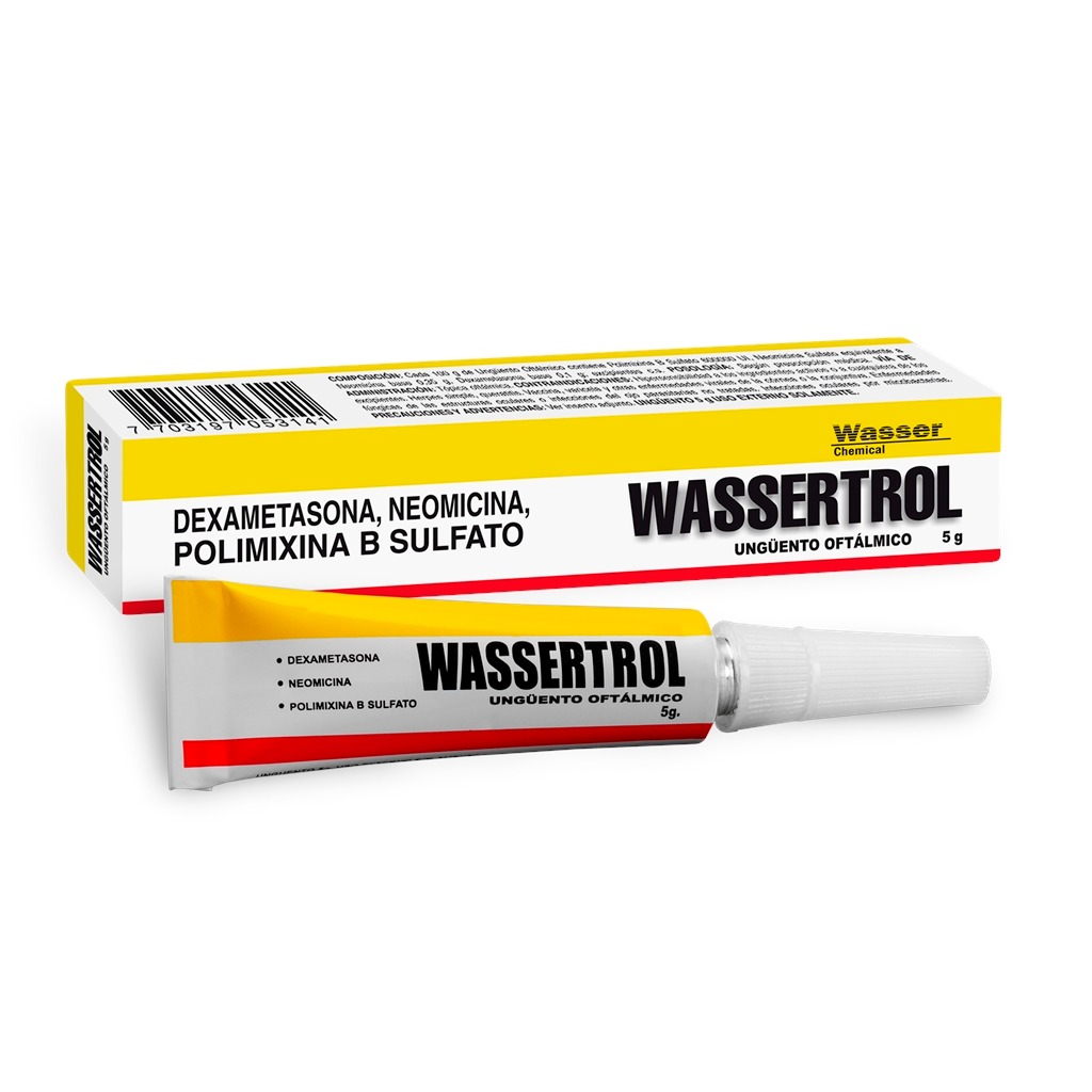 WASSERTROL UNGUENTO OFT X 5MG WASSER