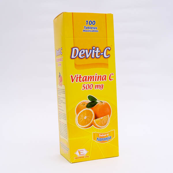 DEVIT C CAJA X 100 VITAMINA C NAR LABQUIFAR