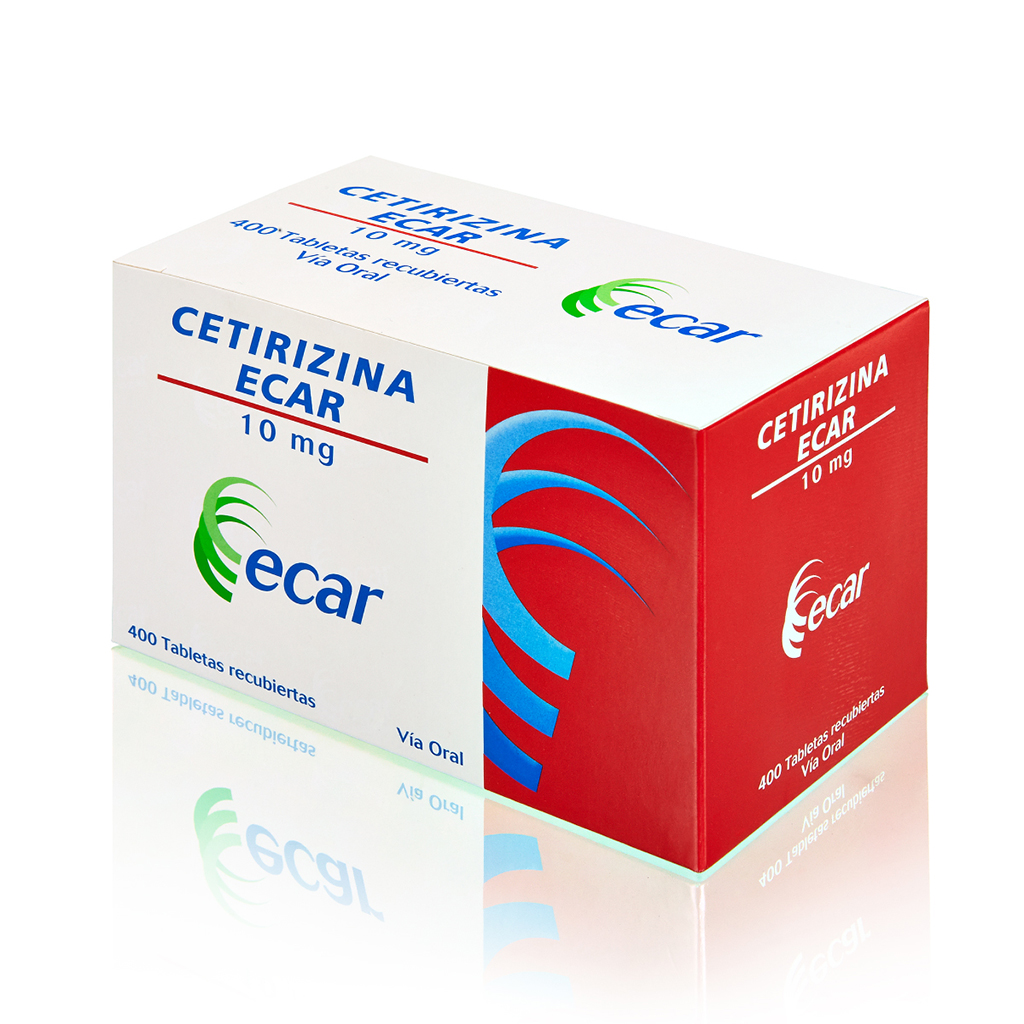 CETIRIZINA TAB 10MG X 400  ECAR