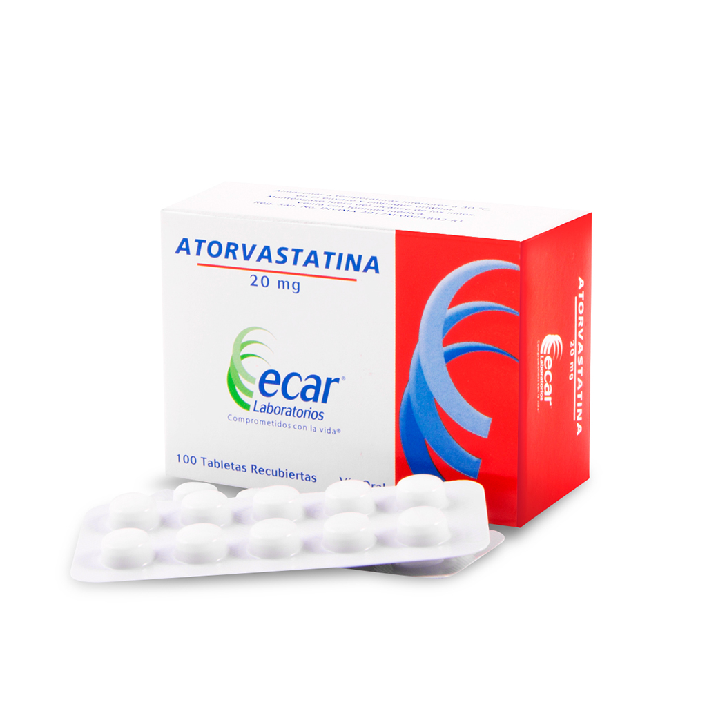 ATORVASTATINA TAB 20MG X 100  ECAR