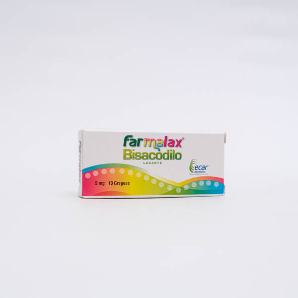 FARMALAX BISACODILO TAB 5MG X 10  ECAR