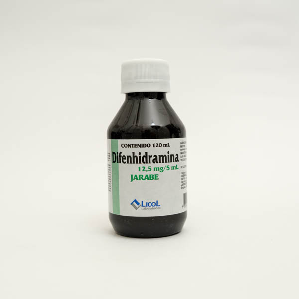 DIFENHIDRAMINA JBE X 120ML  LICOL