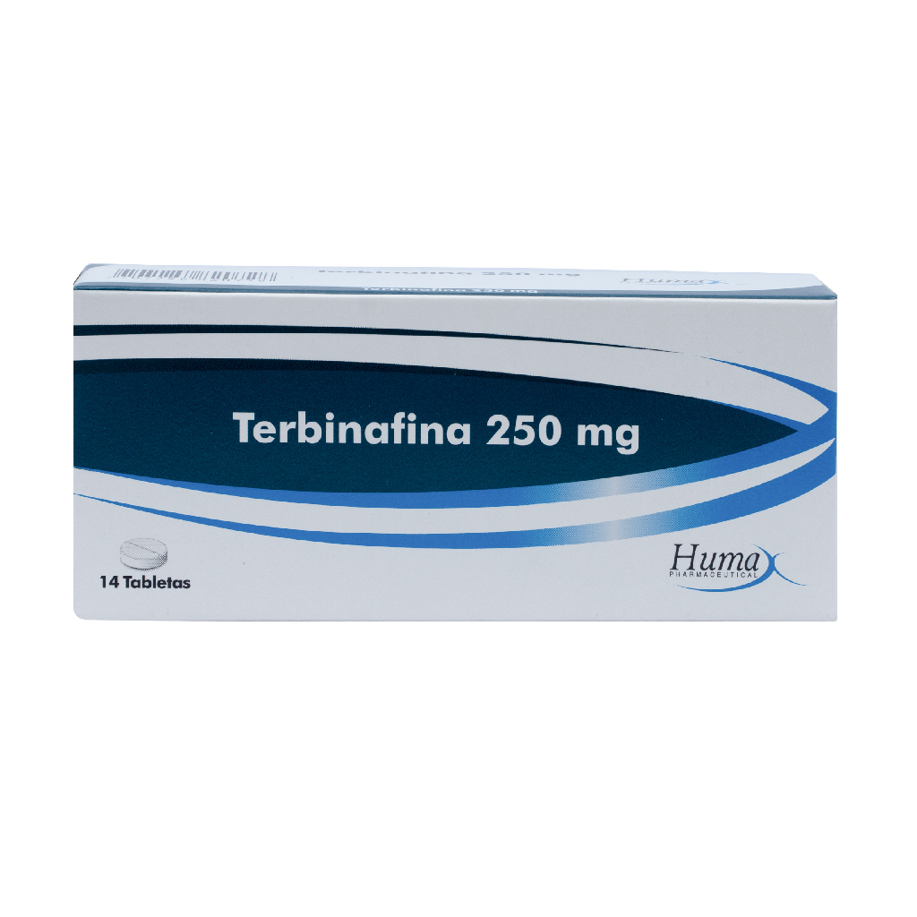 TERBINAFINA TAB 250MG X 14  HUMAX