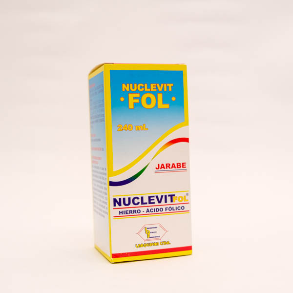 NUCLEVIT FRAS X 240ML ACID FOLICO LABQUIFAR