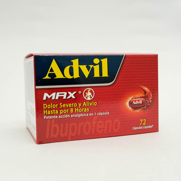 ADVIL MAX CAP X 72  HALEON