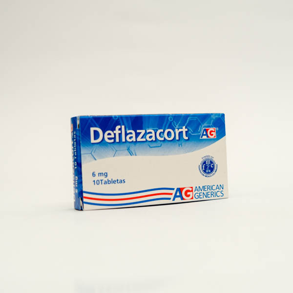 DEFLAZACORT TAB 6MG X 10 AG