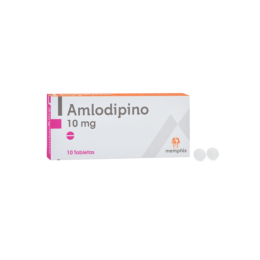 AMLODIPINO TAB 10MG X 10 MEMPHIS