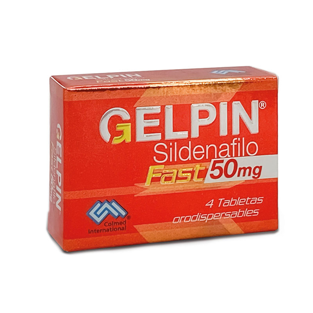 GELPIN FAST TAB 50MG X 4  EURO MADURO