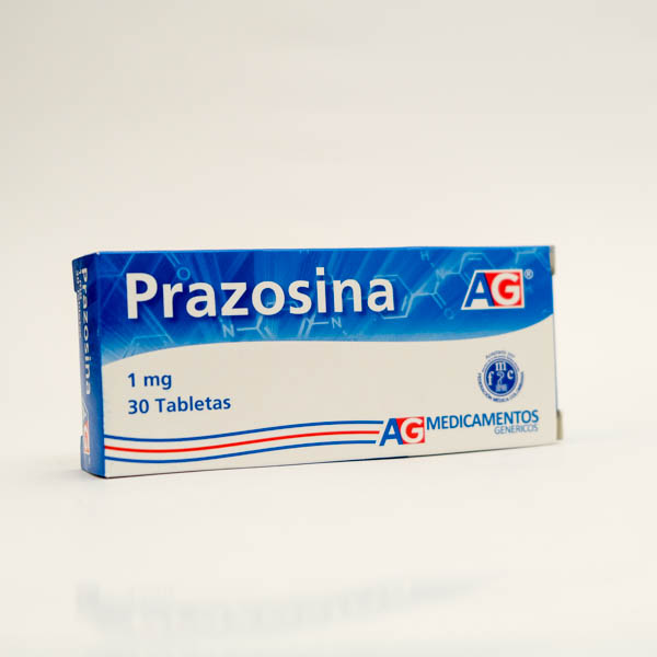 PRAZOSINA TAB 1MG X 30 AG