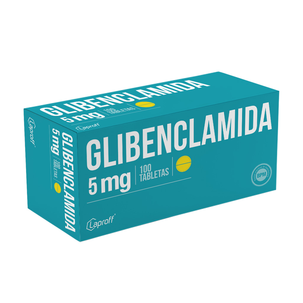 GLIBENCLAMIDA TAB 5MG X 100 LAPROFF