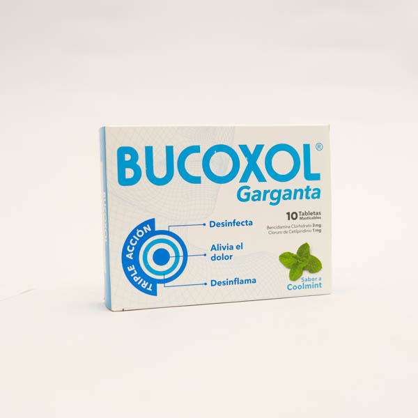 BUCOXOL TRIP ACC COOL MINT X 10  LASANTE