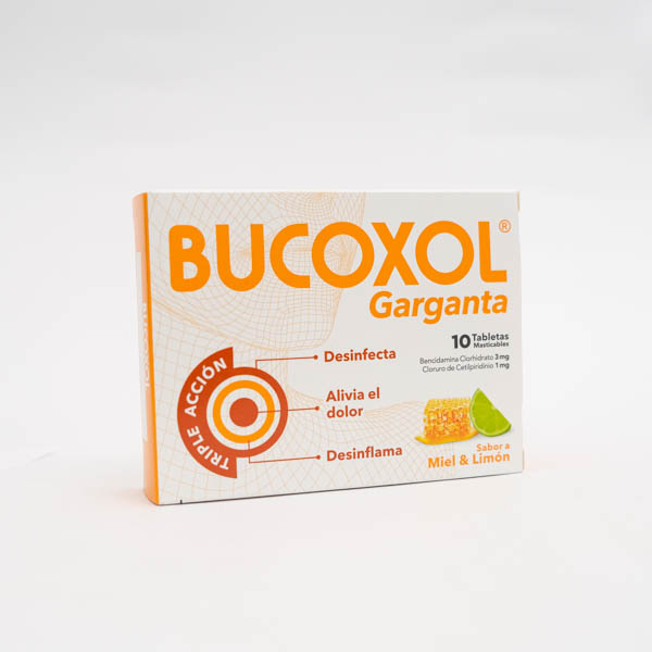 BUCOXOL TRIP ACC MIEL LIMON X 10 LASANTE