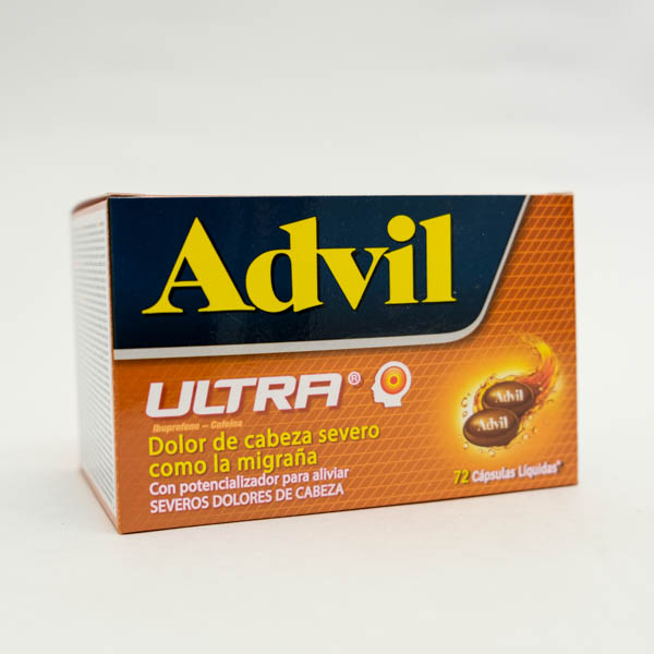 ADVIL ULTRA CAP X 72  HALEON