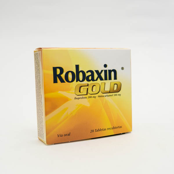 ROBAXIN GOLD 500 TAB X 20  HALEON