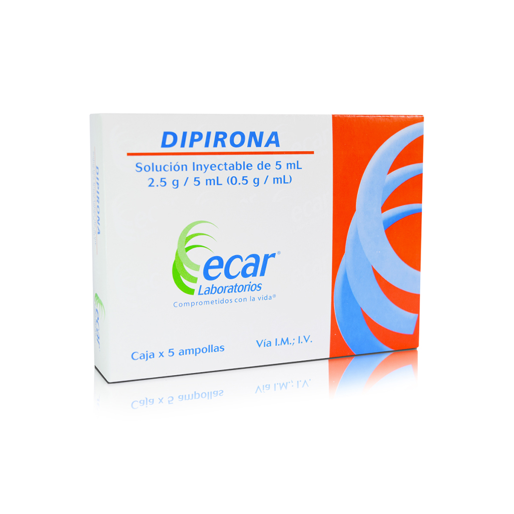 DIPIRONA SODICA AMP 2 5G X 5  ECAR