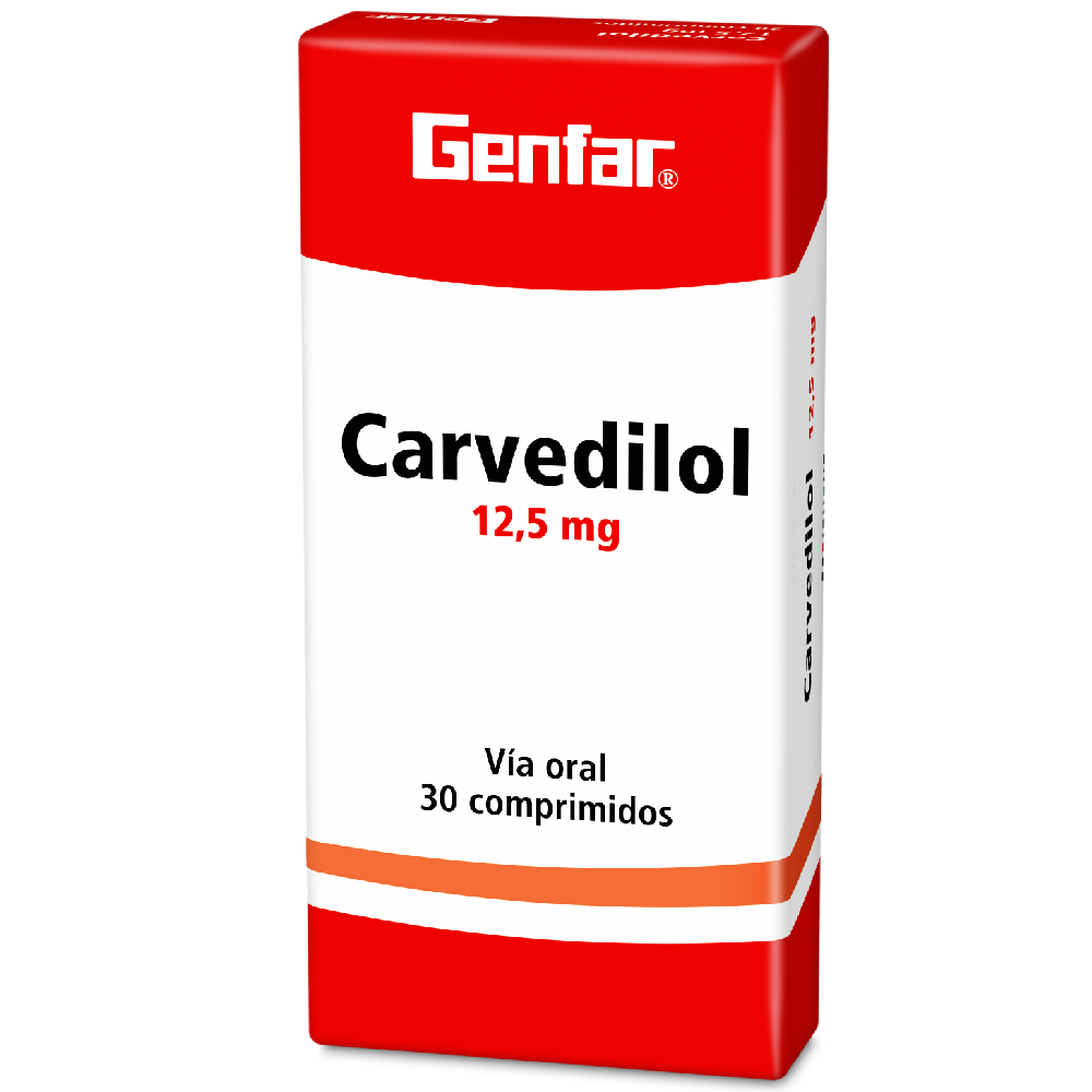 CARVEDILOL TAB 12 5MG X 30  GF