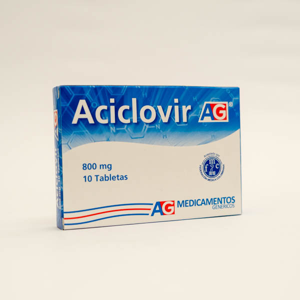 ACICLOVIR TAB 800MG X 10 AG