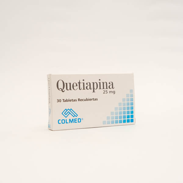 QUETIAPINA TAB 25MG X 30  COLMED