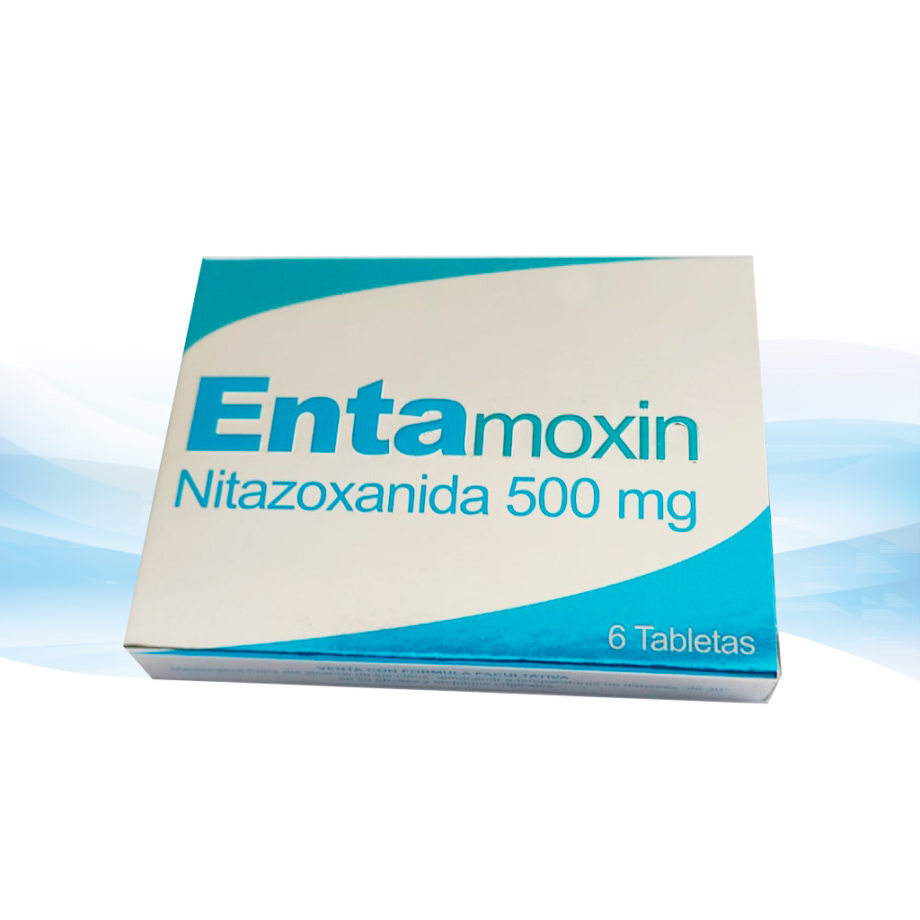 NITAZOXANIDA TAB 500MG X 6 ENTAMOXIN PL