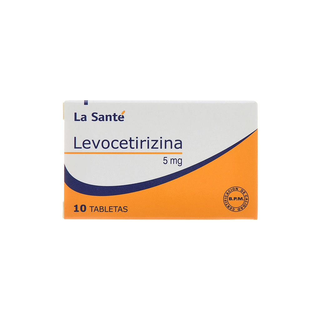 LEVOCETIRIZINA TAB 5MG X 10  LASANTE