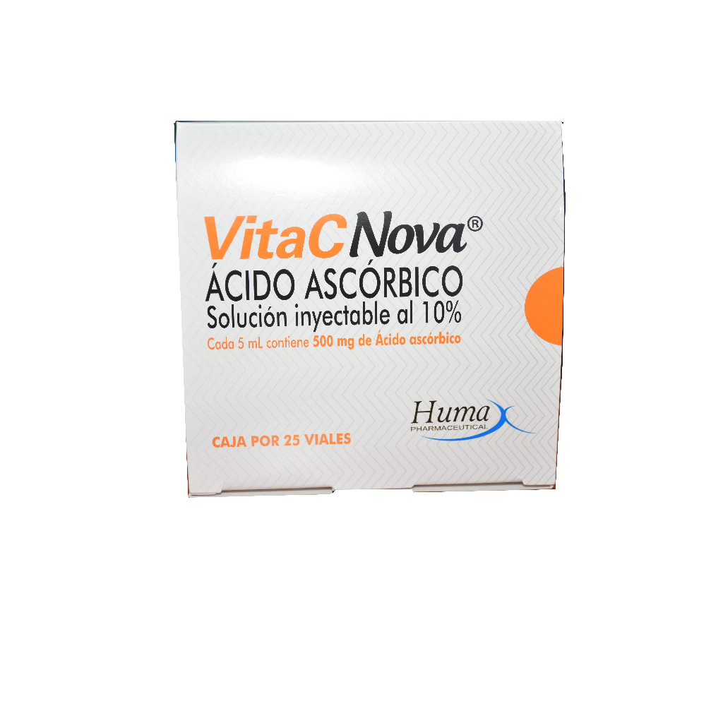 VITAMINA C 500MG X 1AMP VITACNOVA  HUMAX