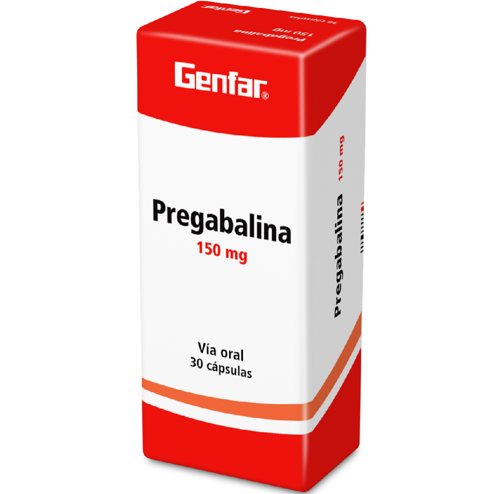 PREGABALINA CAP 150MG X 30 GF